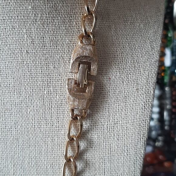 Sundance Heavy Gold Link Chain Necklace 30" - Picture 8 of 8